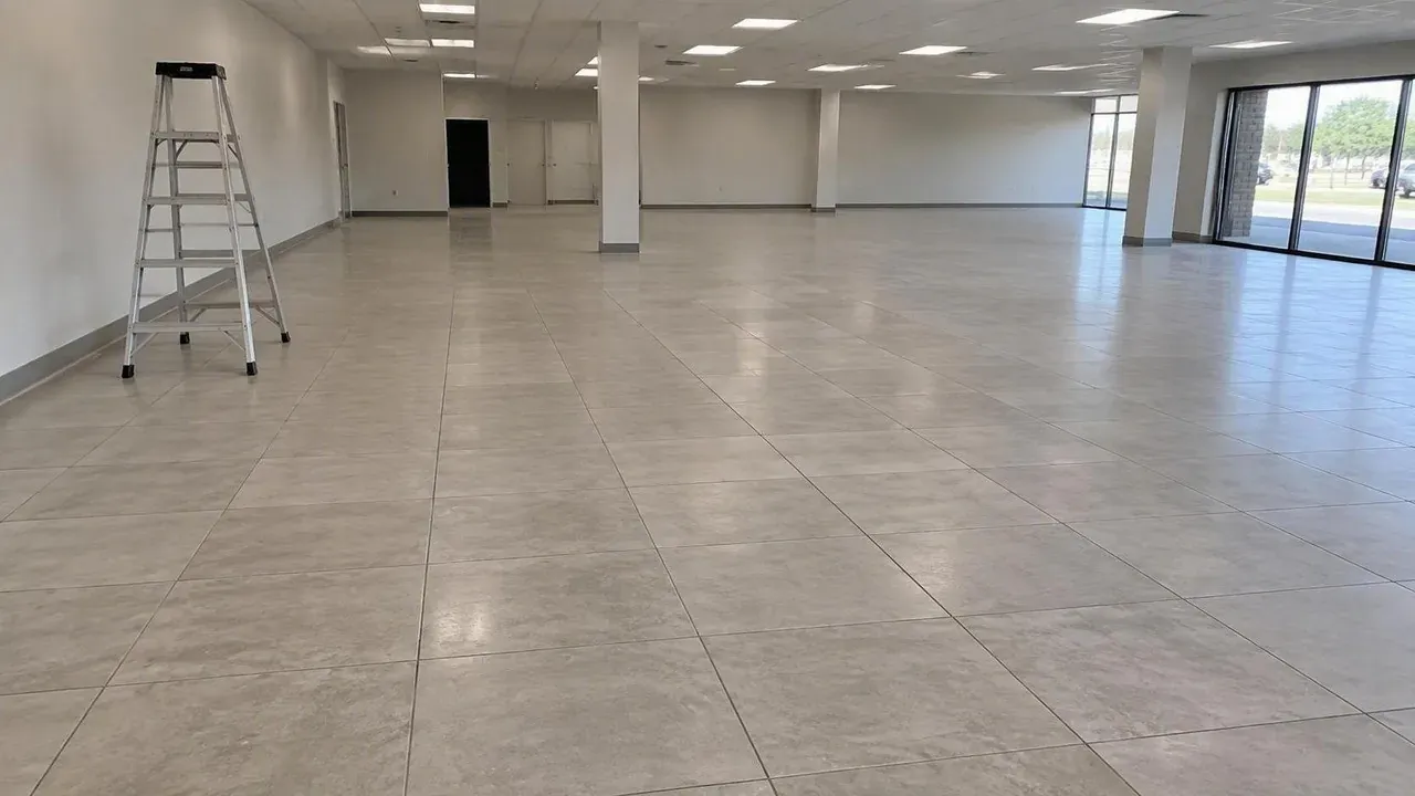Durable tile floor for a Mill Street shop or restaurant